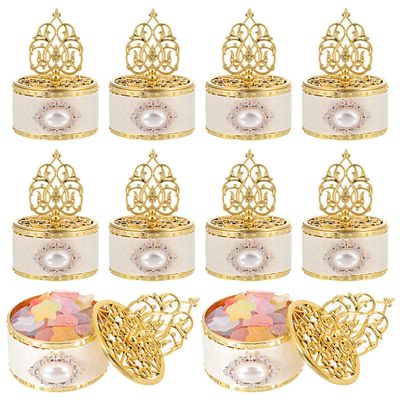 TIDTALEO 12Pcs Plastic Candy Boxes Party Favor Containers Wedding Candy Storage Boxes with Lid for Shower and Celebration Wrapping
