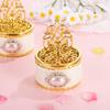 TIDTALEO 12Pcs Plastic Candy Boxes Party Favor Containers Wedding Candy Storage Boxes with Lid for Shower and Celebration Wrapping view 4