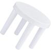 OSOLADY Three-Legged Stool Non-Slip Thickened Round Footstool 25Cm X 21Cm S Bathroom and Living Room Step Stool Anti-Skid Seat view 1