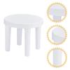 OSOLADY Three-Legged Stool Non-Slip Thickened Round Footstool 25Cm X 21Cm S Bathroom and Living Room Step Stool Anti-Skid Seat view 4