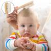 3pcs Personalized Wooden Brush and Comb Set, Custom Baby Brush with Engraved Name, Baby Shower/New Mom/Newborn Gift view 3