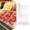 Abaodam Food Cling Wrap Plastic Wrap 30Cm X 50M Roll Food-Grade Household Fresh Keeping Film for Kitchen and Refrigerator Food Storage view 4