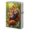 CASOWAT Red Pandas Lighter Case - Cool Novelty Lighter Cover for Men, Father, Boyfriend, Husband | Everyday Carry Gift for Outdoor Hiking & Camping view 1