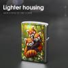 CASOWAT Red Pandas Lighter Case - Cool Novelty Lighter Cover for Men, Father, Boyfriend, Husband | Everyday Carry Gift for Outdoor Hiking & Camping view 4