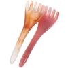 HAKIDZEL Resin Beeswax Scalp Massager Comb 2Pcs Set, 5-Claw Head Massage Tool for Scalp Scraping and Hair Massage, Pink and Purple Colors, Suitable for Relaxation and Stress Relief at Home view 1