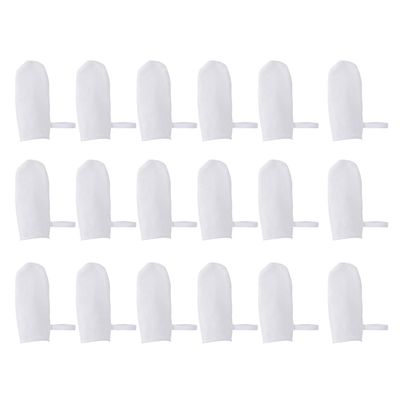 CTIRCHIU Finger Toothbrushes 18Pcs Oral Gauze Cleaners Soft Mouth Brush for Newborns and Dental Care