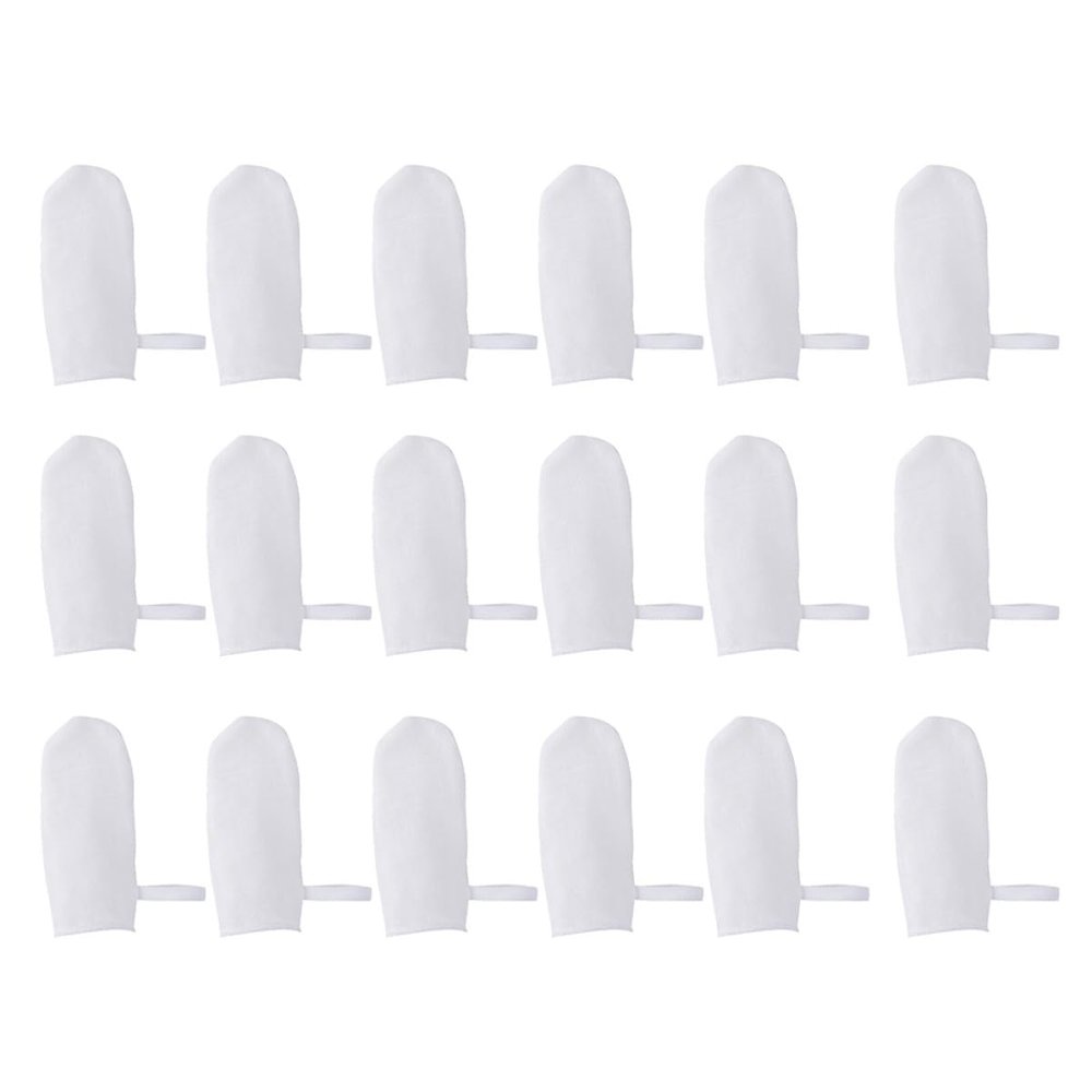 CTIRCHIU Finger Toothbrushes 18Pcs Oral Gauze Cleaners Soft Mouth Brush for Newborns and Dental Care