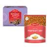 Bikaji Marvadi Sev 400g & Khajur Dry Fruit Barfee 250g | Authentic Rajasthani Sev with Premium Dry Fruit Barfi | Spicy-Sweet Snack Pairing & Festive Gift Combo view 1