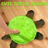 Floor Turtle Foot Mop, 11.84'' Cute Double-Sided Turtles-Shaped Floor Cleaning Pad with Rag, Washable Reusable Pad for Home Office Kitchen Floors (2PCS) view 3
