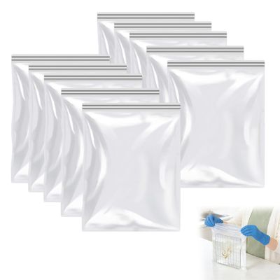 2026 Oven Rack Cleaning Bags, Oven Rack Cleaner Kit With Bags, 5/10 Pcs Reusable & No Scrub Cleaning Bag For Ovens, Grills, And Air-Fryer Racks (10PCS,70 50 cm/27.5 * 19.6 In)
