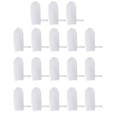 HONITANO Finger Toothbrushes 18pcs Set Oral Gauze Cleaners Soft Fabric Oral Care for Babies and