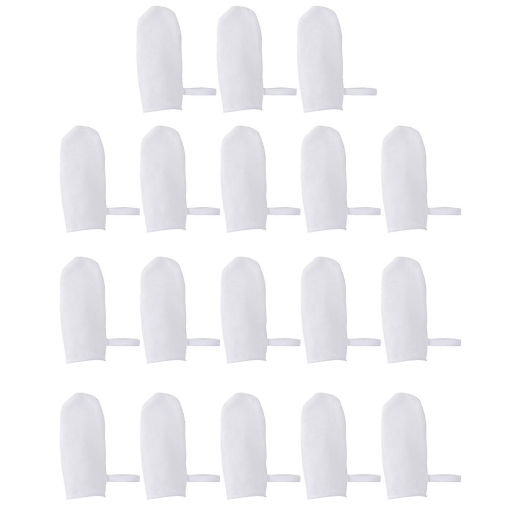 HONITANO Finger Toothbrushes 18pcs Set Oral Gauze Cleaners Soft Fabric Oral Care for Babies and