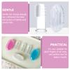 Abaodam Silicone Finger Toothbrush 9Pcs Set with Storage Box, Oral Cleaning Brush for Teeth and Tongue Care, Soft Silicone for 0-3 Years view 4
