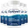 (5 Pack) Optivell Eye Capsules, Optivel Pills Vitamins Eye Care Wellness Supplement Healthy Eyesight Retina Sharper Vision, Support Formula Clear Eyes Ocular Comfort Health Visual Balance (300 ct) view 1