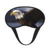 Animals Bald Eagle Eye Mask for Sleeping Soft Satin Sleep Shade Cover Blindfold with Elastic Strap Travel Nap Blackout Eye Shade Cover for Women Men view 1