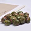 JBNCRYGD Healing Crystals Natural Flower Green Gemstone Rolling Stone Aromatherapy Diffuser Mining Ore Large Particle Fish Tank Potted Crystal Crystal Decor 20-30mm,1000g view 4