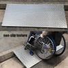 Heavy Duty Portable Wheelchair Ramp - Non-Skid Stainless Steel, Stable Design for Mobility Scooters, Curbs & Thresholds, Easy Access & Safety view 2