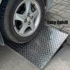 Heavy Duty Portable Wheelchair Ramp - Non-Skid Stainless Steel, Stable Design for Mobility Scooters, Curbs & Thresholds, Easy Access & Safety view 4