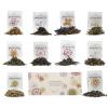 iTeaworld China Flower Tea Series, 10 Different Tea Variety Pack(Jasmine Green Tea, Rose Black Tea, Pomelo Blossom Oolong ect.), Each Flavor Comes With 2 Packs Of Loose Leaf Tea Sampler, A Great Tea Bags Variety Pack Gift Set, 3.5oz view 1