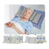 Mybow Head Stabilizer, Head Support Pillow for Elderly Back Sleeping Aid for Post Surgery Recovery, Recliner & Wheelchair Headrest Cushion, Adjustable Neck Cradle (Grey) view 1
