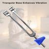 Tuning Forks for Healing Set 128Hz 256Hz 512Hz 528Hz with Sound Therapy Frequency Kit with Activator, Mallet, Massage Base and Storage Bag view 4