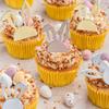 12 PCS Easter Cupcake Topper Acrylic Mirror Cake Toppers Gold Silver Rose Gold Bunny Cupcake Toppers for Easter Party Dessert Decoration Supplies view 4