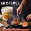 Farmer Bob's 100% Beef Tallow for Cooking, 7 lb Bucket - Made in USA view 3