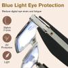 Aocesk Foldable Anti-Blue Light Reading Glasses with Case, Anti Eyestrain/Glare Computer Reading Glasses for Women Men (Red, 4, x) view 3