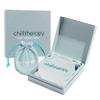 Chilltherapy Small Ripple Reusable Ice Pack for Face & Eyes, 4 Precision Cold Therapy Gel Pack, Flexible Silicone Cooling Pad for Puffy Eyes, Skincare & Targeted Relief, Compact Travel Size view 1