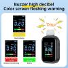 Breathalyzer High-Sensitivity Device, Portable Monitor, LCD Screen | Rechargeable BAC Analyzer, Precision Testing System for Personal and in-Car Safety Use with Multiple Mouthpieces view 4