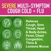 GoodSense Tussin Severe CF Max Multi-Symptom Cough, Cold and Flu, Raspberry Flavor, Cough Medicine, 8 Ounces view 2