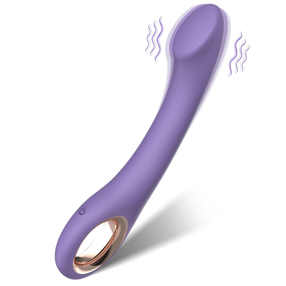 Ultimate Ergonomic Personal Massager for Stress Relief and Relaxation with 10 Soothing Modes and Soft Silicone Design HT07390