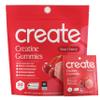 Create Creatine Gummies for Men & Women NSF Certified, Made with Creapure Creatine Monohydrate, Great Tasting, Anti-Melting Formula, 30ct Standup Pouch, 90 Gummies (Sour Cherry) view 1