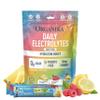 Organika Daily Electrolytes Powder Variety Pack with Vitamin C & Prebiotic Fiber 21 Single-Serve Sachets (Lemonade, Raspberry, Pineapple Passion Fruit), Sugar-Free, Caffeine-Free view 1