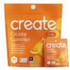 Create Creatine Gummies for Men & Women NSF Certified, Made with Creapure Creatine Monohydrate, Great Tasting, Anti-Melting Formula, 30ct Standup Pouch, 90 Gummies (Orange) view 1