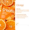 Create Creatine Gummies for Men & Women NSF Certified, Made with Creapure Creatine Monohydrate, Great Tasting, Anti-Melting Formula, 30ct Standup Pouch, 90 Gummies (Orange) view 2