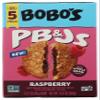 Bobo's Oat Bars Raspberry Jam PB&J's 5pk, 10.5 OZ view 1