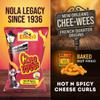 Elmer's New Orleans Chee-wee's, Authentic NOLA Hot-N-Spicy Flavor, Irresistible Crunchy Snack Delight 3 oz Bags, Pack of 6 view 2