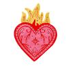 Jollity & Co Queens Flaming Heart Large Napkins- Pack of 16 Napkins- Disposable Napkins for Birthdays, Parties, or Valentines Celebrations view 1