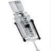 Insul-eze-L, a one-piece syringe magnifier that locks the syringe and insulin bottle in place so it can be used with one hand. Used with 1, and 1/3ml insulin syringes and small medicine vials with top measuring .50-.55 inches. Item#IZ600-L view 1