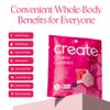 Create Creatine Gummies for Men & Women NSF Certified, Made with Creapure Creatine Monohydrate, Great Tasting, Anti-Melting Formula, 30ct Standup Pouch, 90 Gummies (Watermelon) view 4