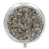 Army Digital Camouflage Pill Box,3 Compartments Round Small Pills Case Moisture-Proof Portable Pill Container for Travel Vitamins Fish Oil Supplements view 1