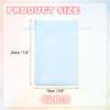 PATIKIL Satin Drawstring Favor Bags, (8" x 6", Sky Blue) (12Pcs), Satin Gift Bags Gift Pouches with Drawstrings, Suit for - Wedding/Festival/Birthday/Celebration view 2