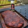 50/50 Salt and Pepper Seasoning, 23 oz | Premium Flake Kosher Salt & 16 Mesh Black Pepper Blend with Extra Virgin Olive Oil | Texas-Style Rub for Brisket, Steak, Burgers, Chicken & More view 2