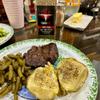 50/50 Salt and Pepper Seasoning, 23 oz | Premium Flake Kosher Salt & 16 Mesh Black Pepper Blend with Extra Virgin Olive Oil | Texas-Style Rub for Brisket, Steak, Burgers, Chicken & More view 3