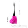 BE-TOOL 2 PCS 14 Inch Turkey Feather Duster, Gentle Style Dusting Tool for Home/Office Delicate Surfaces (Navy Blue) view 2