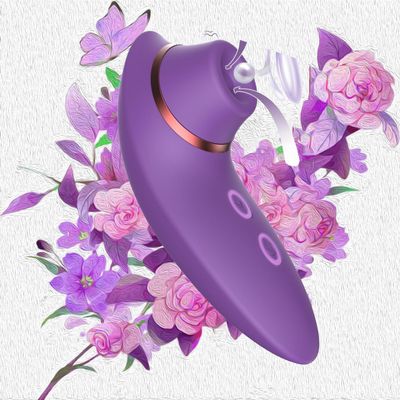 2025 New Clitioral Sucker for Women Silent Viboators Toys, Soft Clitioral Sucker Tool, Clitotial Viboators Toys for Women,Clitioral Sucker Suction Toy-Handheld Electric Back Massager VZX77 (Purple2)