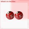 2 Pcs Hand Exercise Baoding Balls, Meditation, Stress Relief Sphere with Chimes & Bagua Pattern for Adults & Seniors view 3