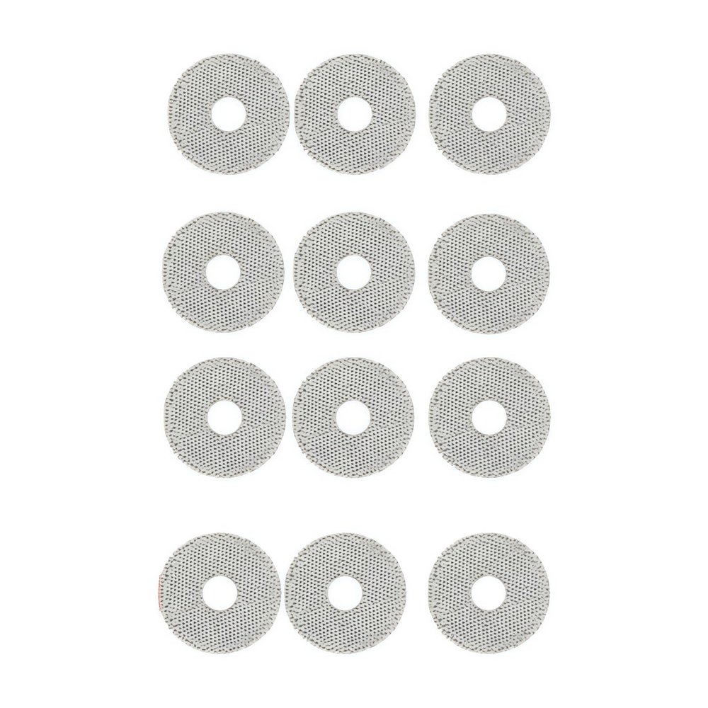 12PCS Mop Cloth Replacement, Compatible For Mijia M30 Pro /C107 - Vacuum Cleaner Accessories Spare Parts