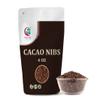 Cacao Nibs 4 oz Raw Cacao Nibs Unsweetened Crunchy Chocolate Nibs for Smoothies, Baking & Snacks Premium Cacao by Yogis Gift view 1